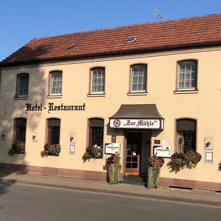 Hotel-Restaurant Zur Muehle Schermbeck Exterior foto